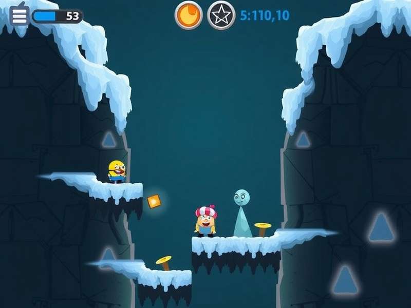 Minion Ice World Journey Game Screenshot